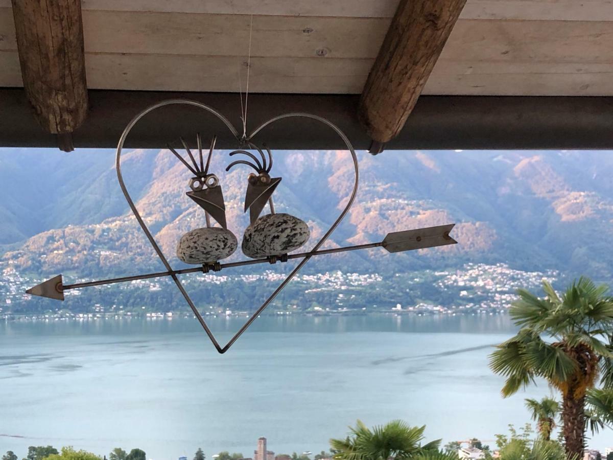 Casa Amira - Locarno Appartement Brione sopra Minusio Buitenkant foto